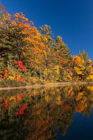 View from our dock looking east