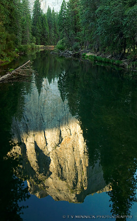 El Capitan Reflection in Merced River