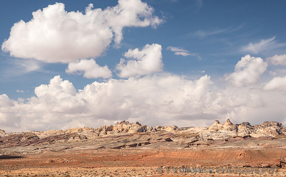 San Rafael Reef and Clouds