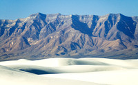 San Andras Mountains and Dunefield