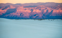 Last Light on Sacramento Mountains