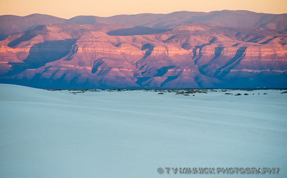Last Light on Sacramento Mountains