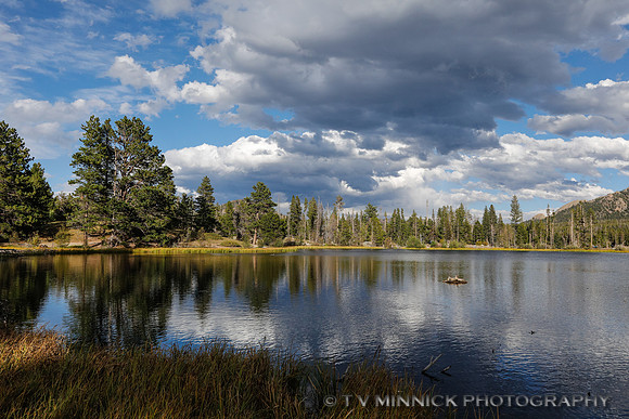 Sprague Lake and Clouds