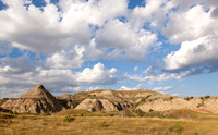 Clouds and Badlands