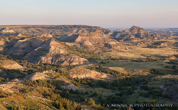 Painted Canyon Overlook at Dawn