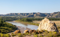 Little Missouri at Wind Canyon