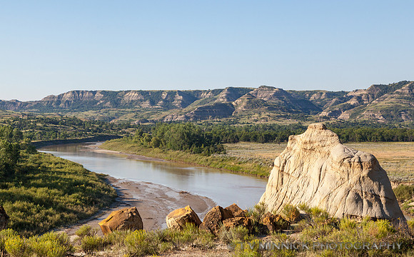 Little Missouri at Wind Canyon