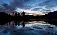 Sunrise at Sprague Lake