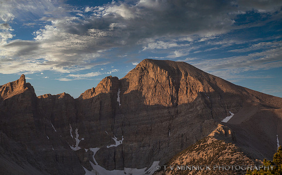 First Light on Wheeler Peak