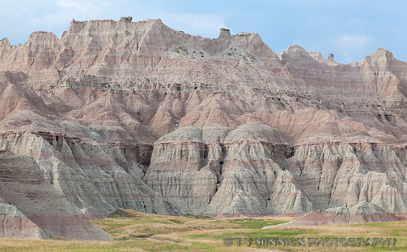 Badlands Wall