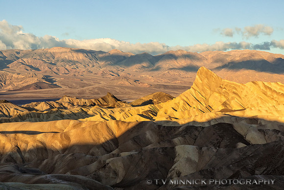 Zabriskie Point At Dawn