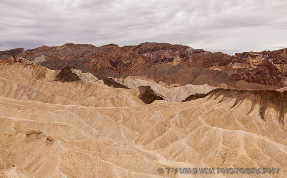 Zabriskie Point Badlands