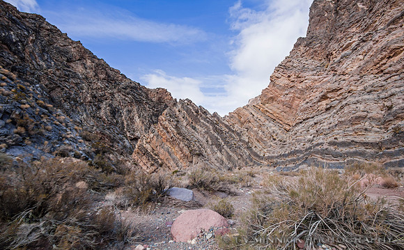 Warped Rock Strata