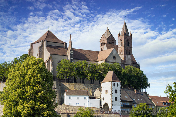 Church along the Rhine