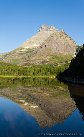 Reflection in Swiftcurrent Lake