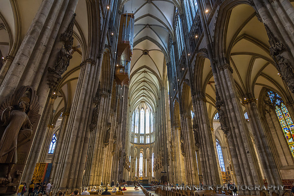 Inside Cologne Cathedral