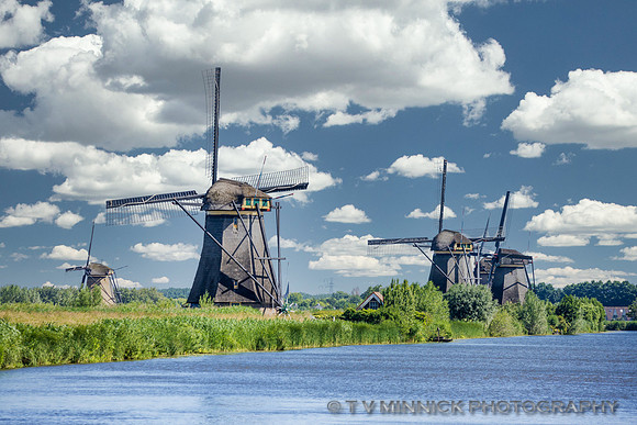 Windmills, Kinderdijk, Holland