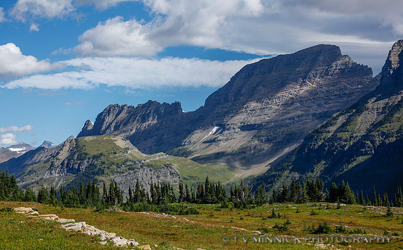 Mountains at Logan Pass