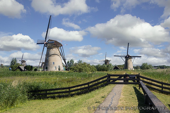 Windmills, Kinderdijk, Holland