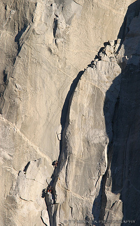 Rock Climbers on El Capitan