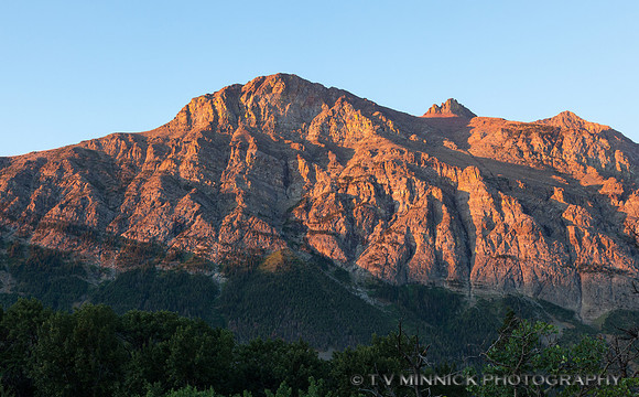 First Light on Curly Bear Mountain