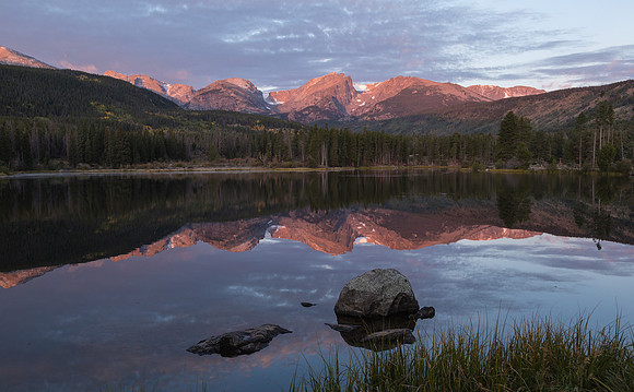 First Light at Sprague Lake