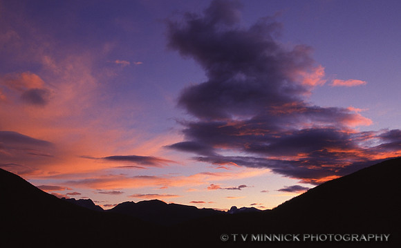 Canadian Rockies Sunset