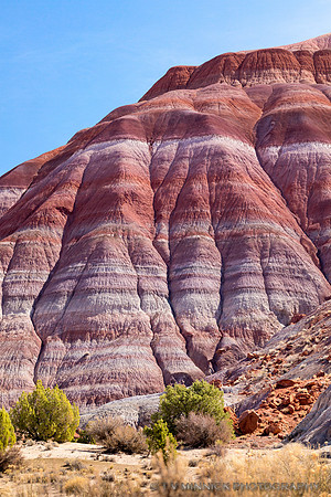 Colorful Sandstone Layers