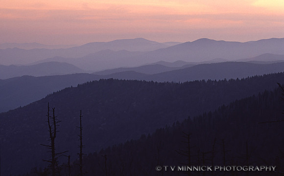 Sunset from Clingman's Dome
