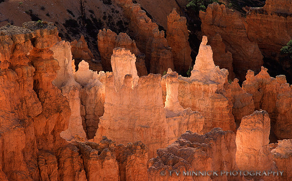 Glowing Hoodoos