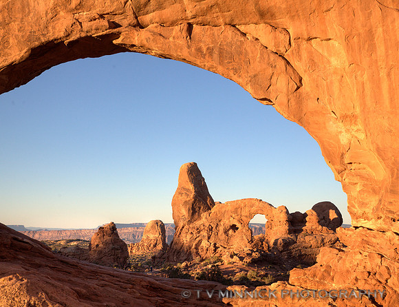 Turret Arch through North Window