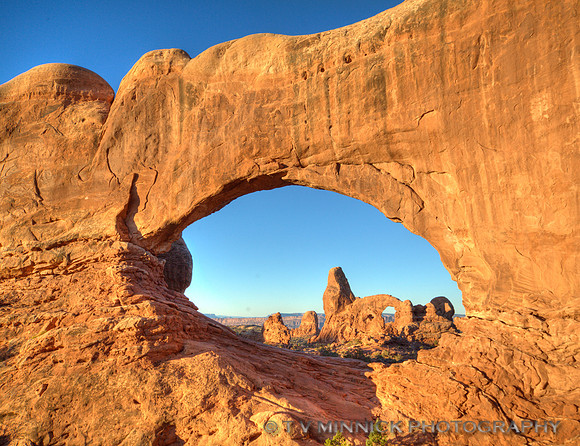 North Window and Turret Arch
