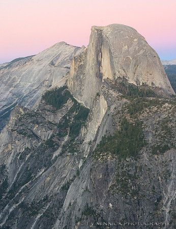 Half Dome in Evening Light