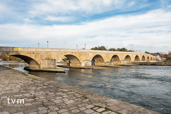 The 1200 year old Stone Bridge, Regensburg