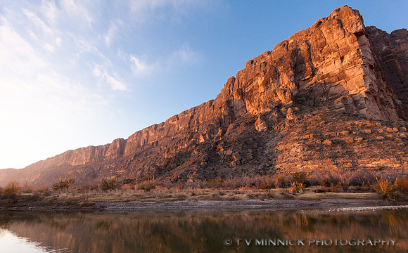 Mesa along the Rio Grande