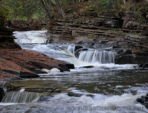 Unnamed Falls on Presque Isle