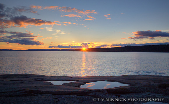 Sunset from Prisoner Point