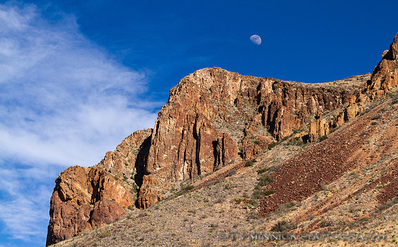 Mountain and Moon