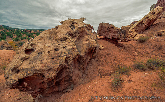 Eroded Rocks