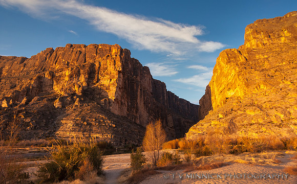 Santa Elena Canyon at Dawn