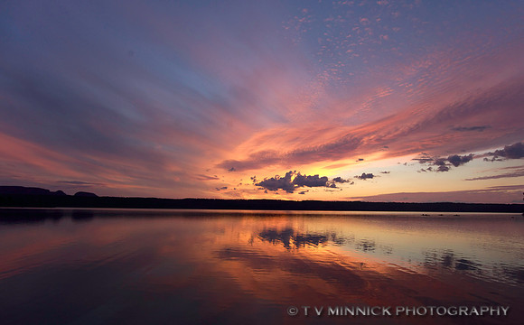 Marie Louise Lake Sunset