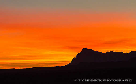 After Sunset in Big Bend