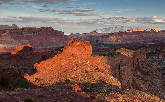 Last Light on the Fold