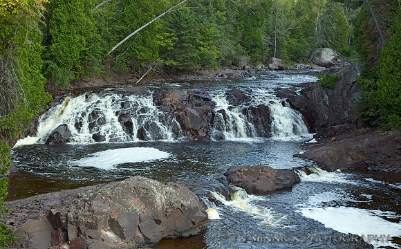 Middle Falls on Baptism River