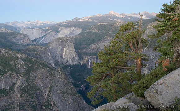 Vernal Falls from Glacier Point