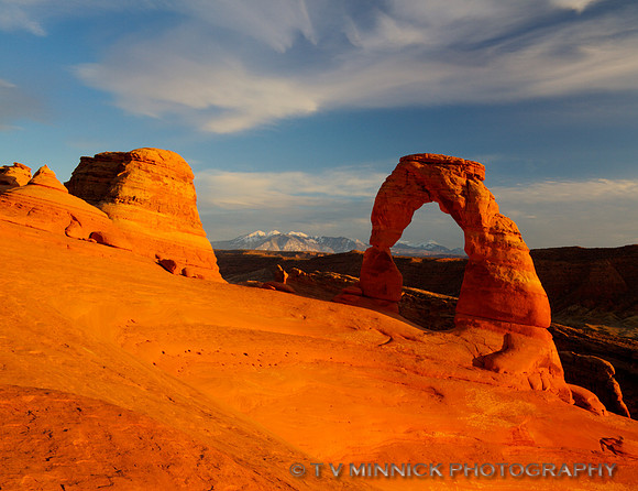 Delicate Arch at Sunset