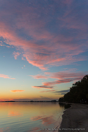 Sunset at Palma Sola Bay